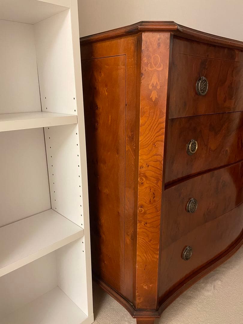 イタリア家具　４段チェスト