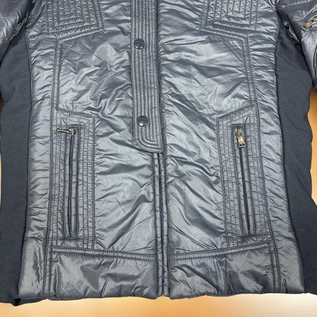 DOLCE&GABBANA ネイビーダウンジャケット　フードあり