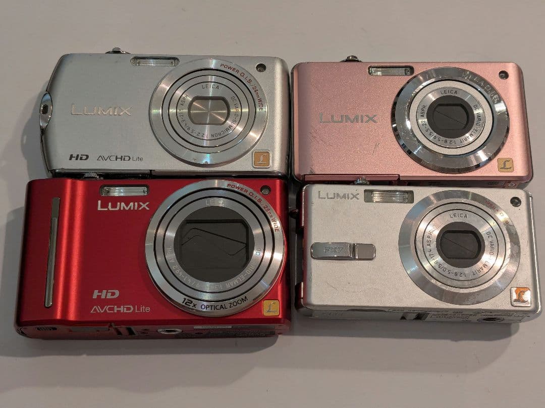 LUMIX コンデジ ジャンク×4