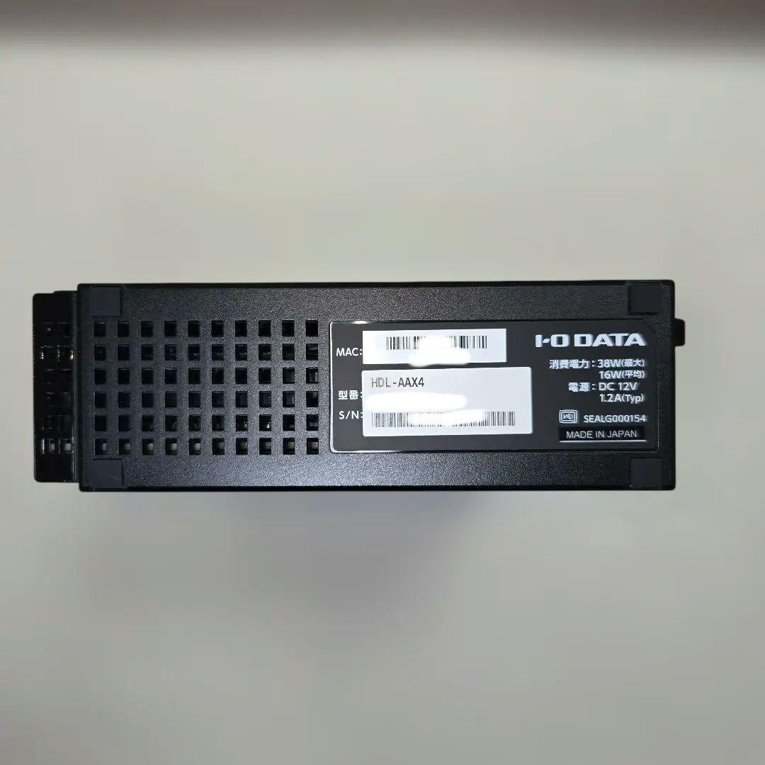 アイ・オー・データ IODATA NAS LAN接続 HDD 4TB