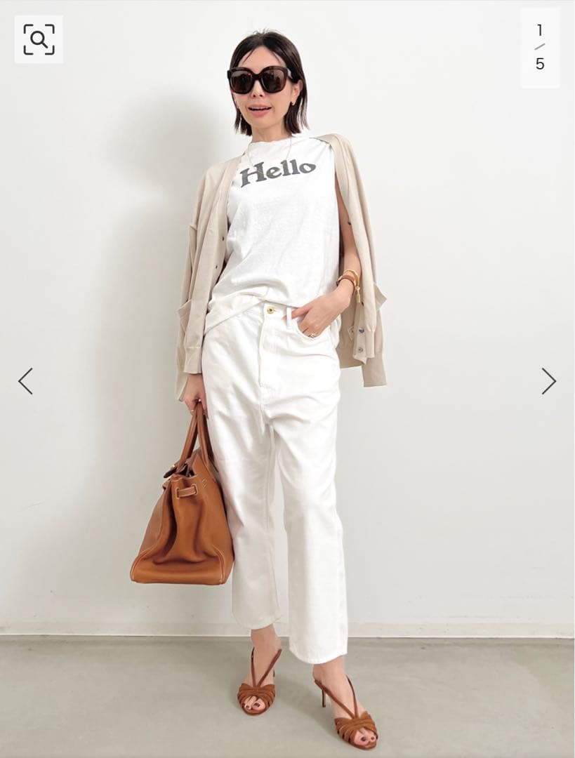 マディソンブルー サルエルパンツ　SAROUEL PT L.oz BS