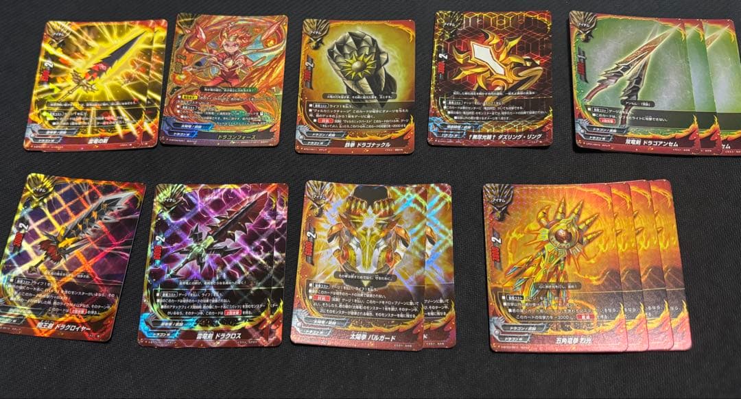 バディファイト　ドラゴンWまとめ売りセット　1500枚以上