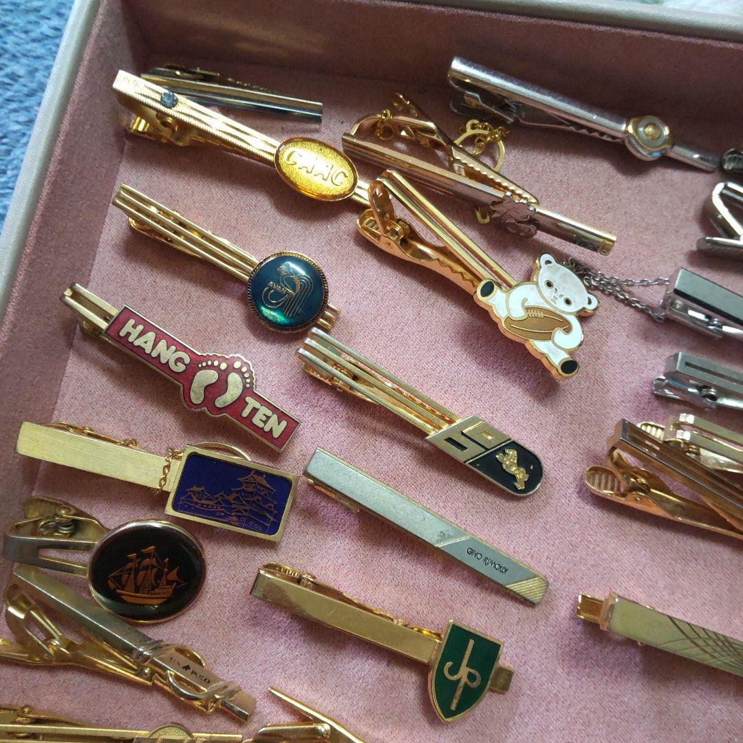 まとめ売りネクタイピン、カフス、ピンブローチ159点セット 大量