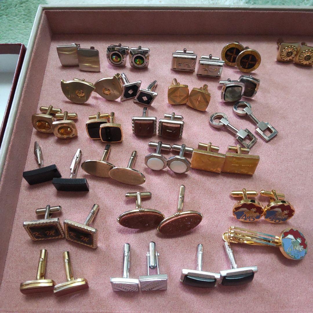まとめ売りネクタイピン、カフス、ピンブローチ159点セット 大量