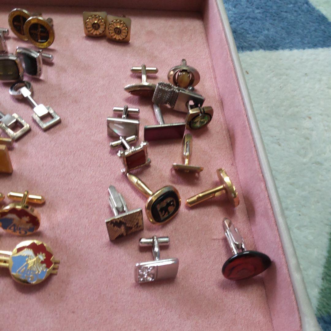 まとめ売りネクタイピン、カフス、ピンブローチ159点セット 大量