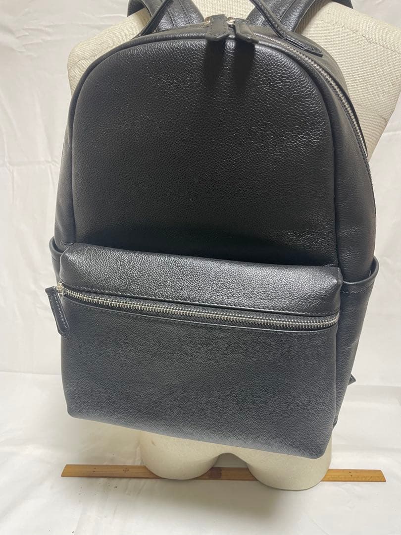 MURA 本革 リュックA4対応 15L YKKファスナー PCポケット付き