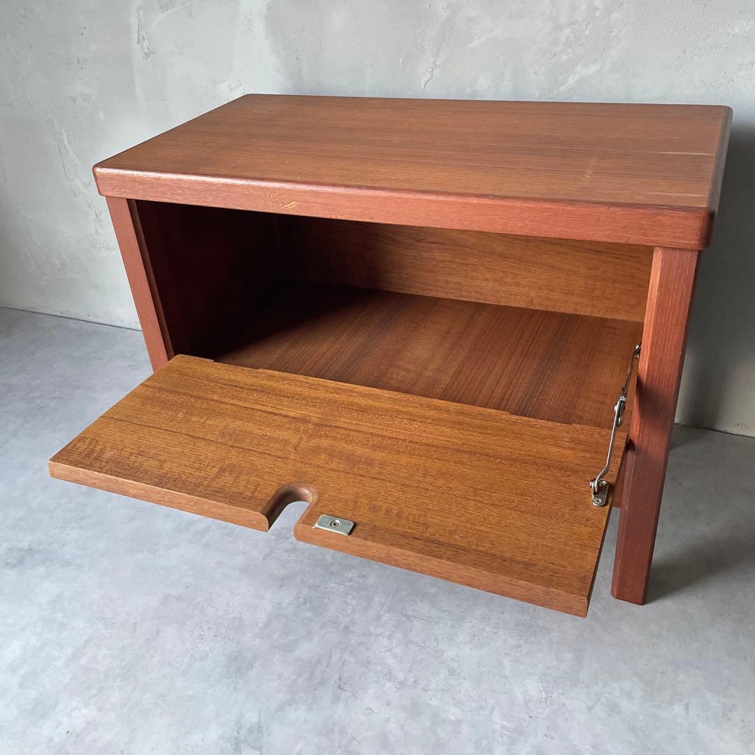 無垢材　木製　ベンチスツール　椅子下収納　横から取り出し　北欧風　シンプル