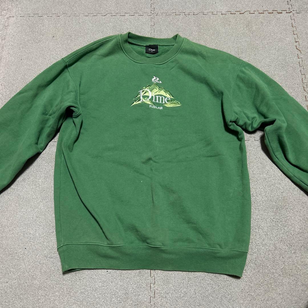 Dime Plein-Air グリーンスウェット