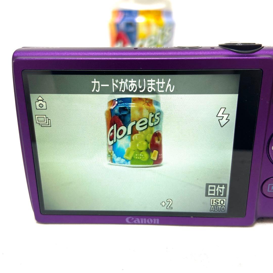 Canon IXY 600F パープル FULL HD PC1676 コンデジ