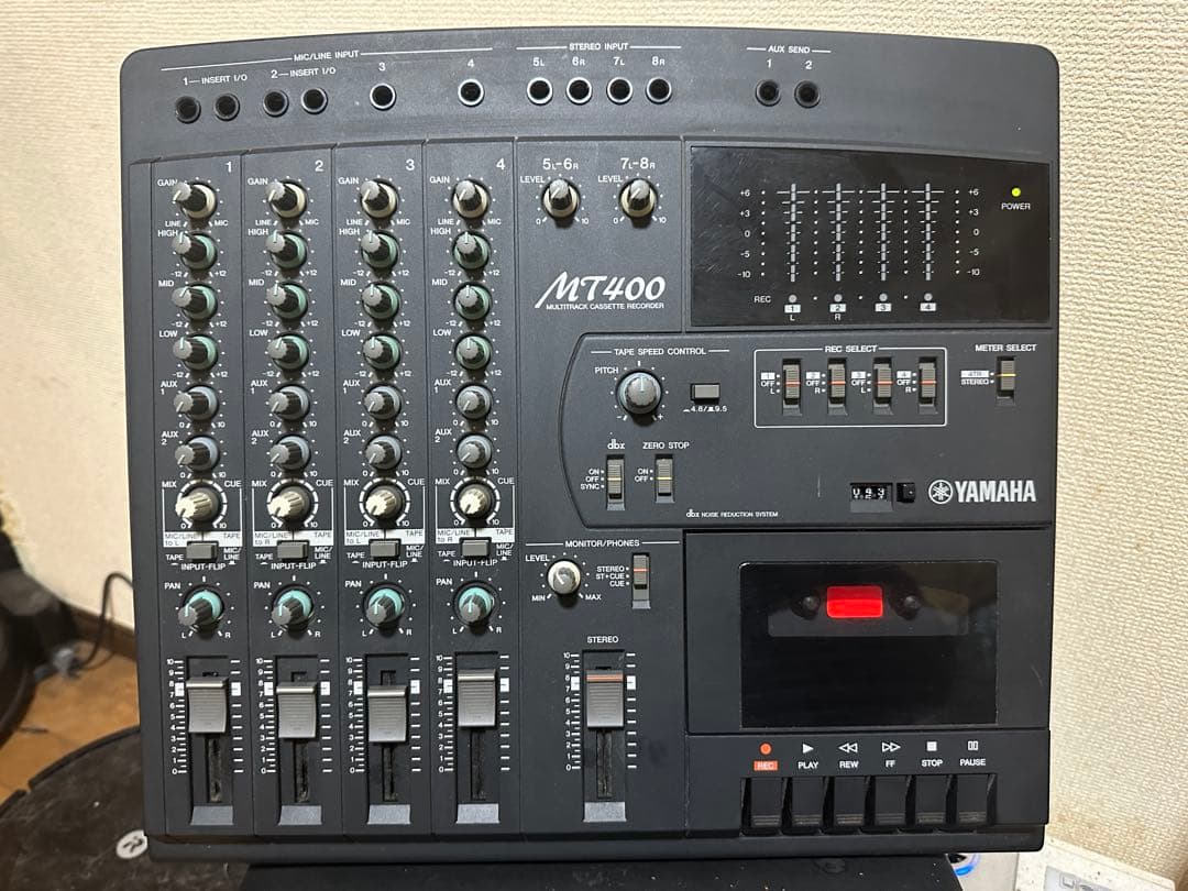 YAMAHA MT400 整備動作品　マルチトラックレコーダー　MTR