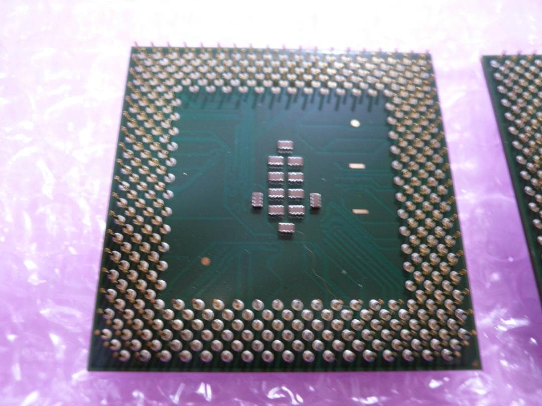 Intel Pentium III-S 1400Mhz SL5XL CPU 2個