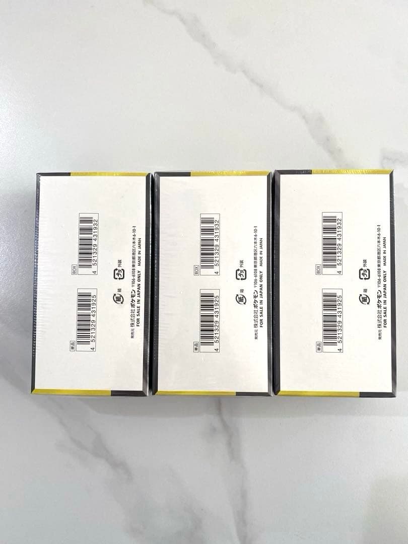 ポケモンカード　 MEGAドリームex 3BOXセット