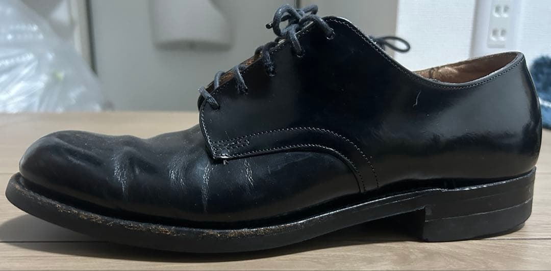 サービスシューズ　US7N 1989年製　USnavy ブラック