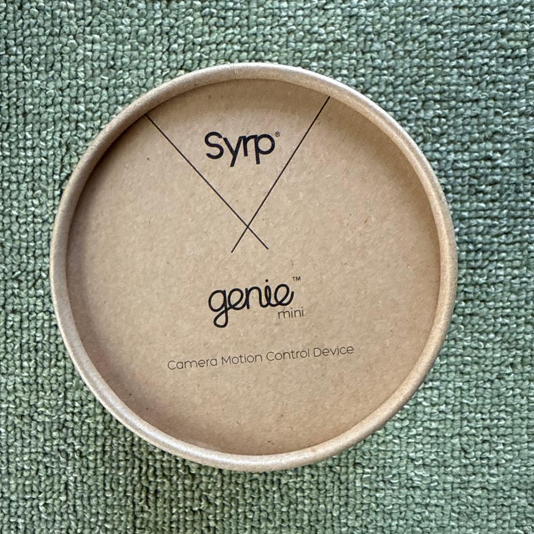 Genie Mini(カメラのPAN・タイムラプス撮影)スマホでコントロール