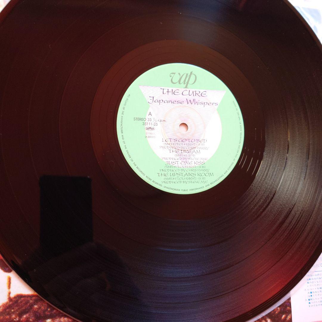 【人気盤】日本人の囁き / ザ・キュアー 国内初回帯付 オリジナル盤！