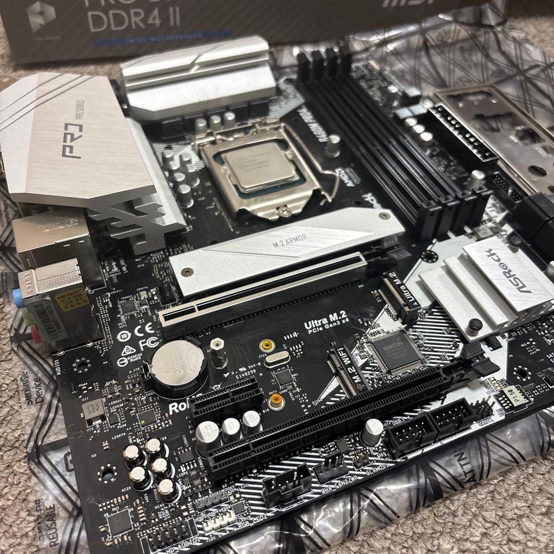 Intel Core i5 10400F マザーボード セット