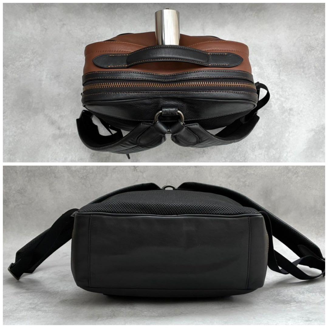 ✨美品✨コーチ リュック グラハム バックパック レザー A4収納可 ブラック