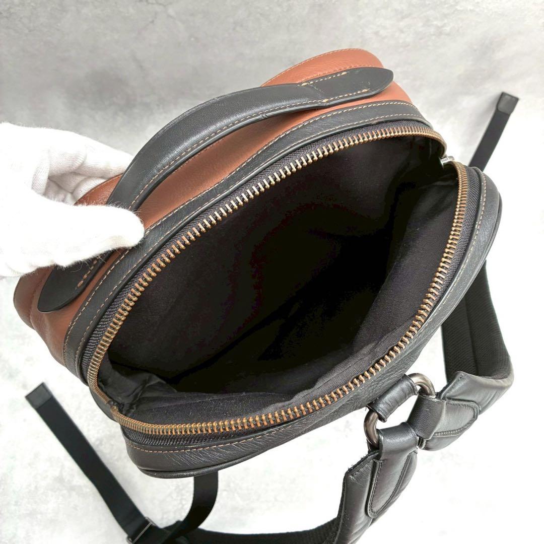 ✨美品✨コーチ リュック グラハム バックパック レザー A4収納可 ブラック