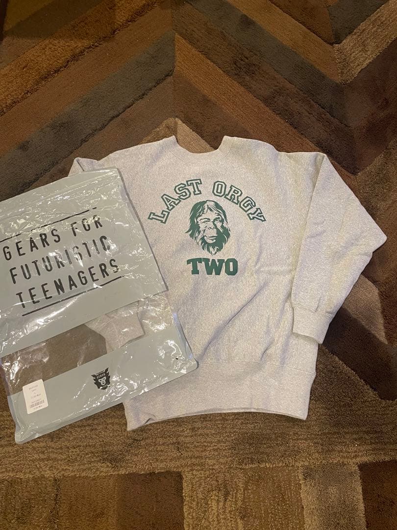 【美品】ラストオージー2 LAST ORGY 2 スウェット トレーナー GRN