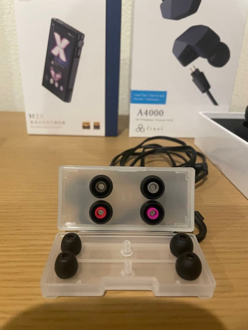 SHANLING M3X & A4000イヤホン