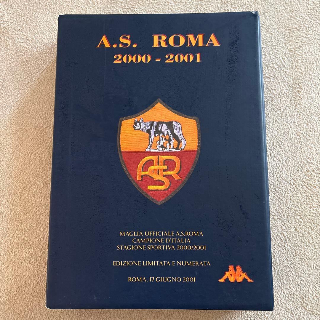 ASローマ　2000-2001 ユニホーム　中田英寿 優勝記念　10000枚限定