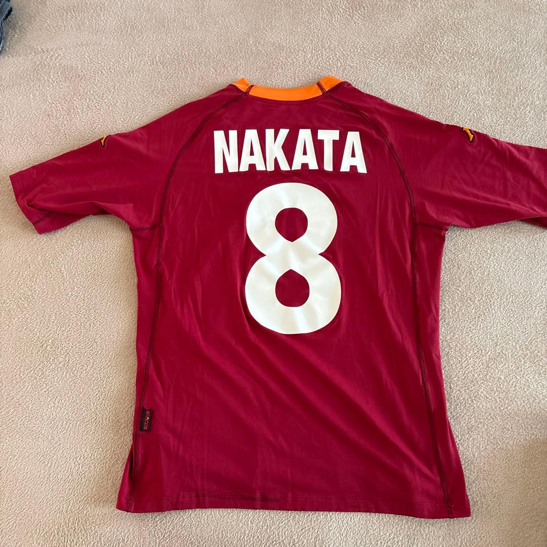 ASローマ　2000-2001 ユニホーム　中田英寿 優勝記念　10000枚限定