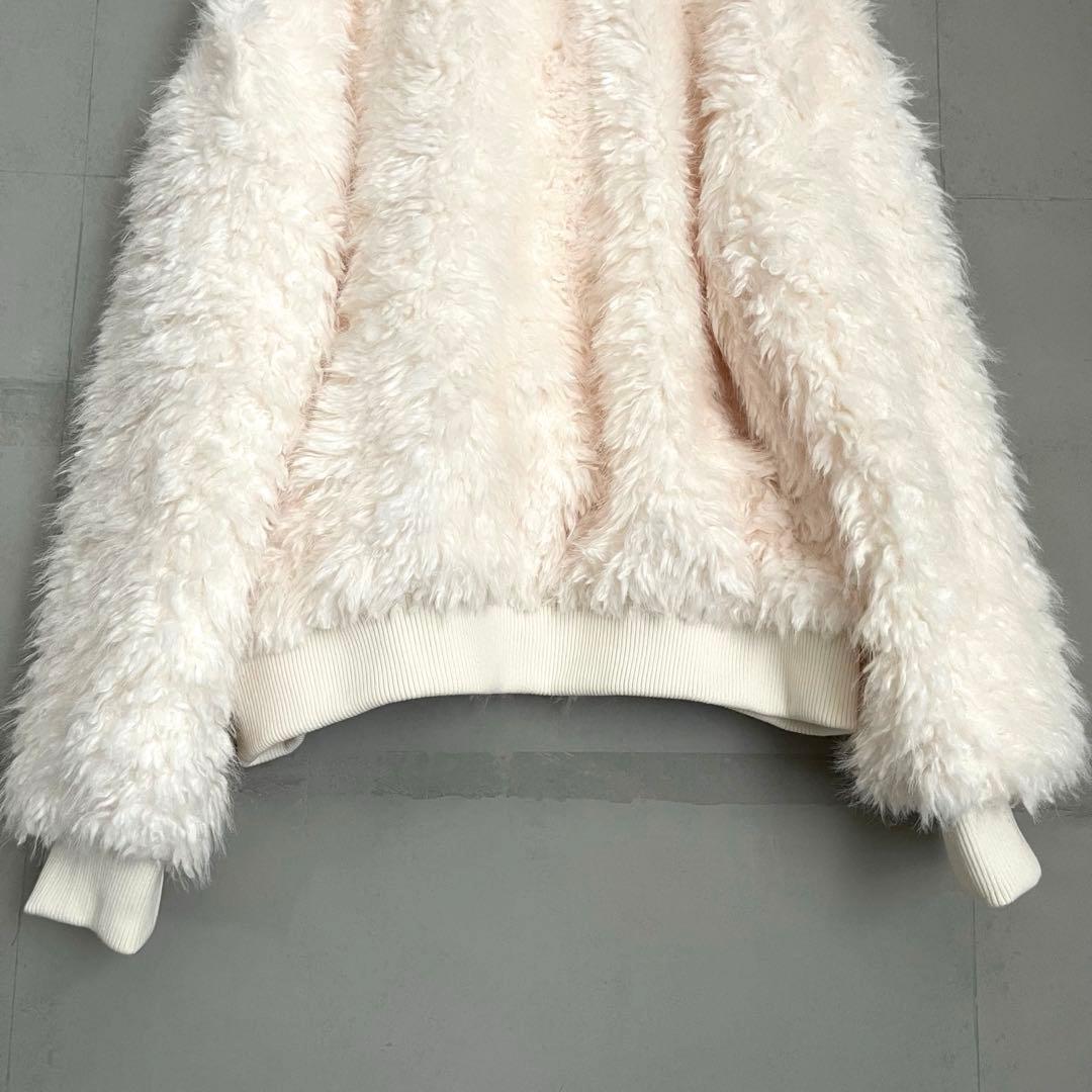 新品タグ付き⭐︎CADUNE カデュネ　ボアブルゾン　川上桃子　ファー　36