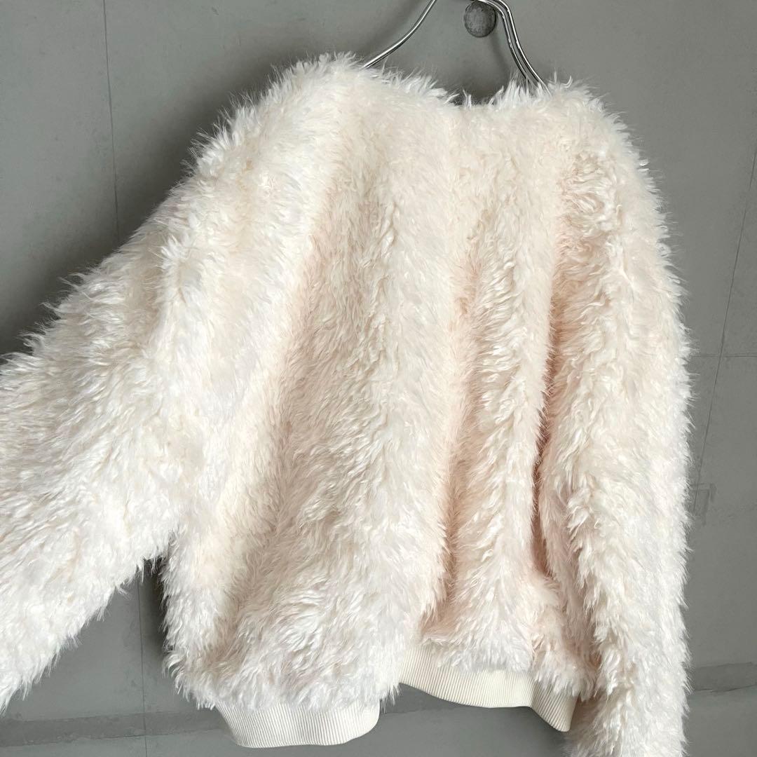 新品タグ付き⭐︎CADUNE カデュネ　ボアブルゾン　川上桃子　ファー　36