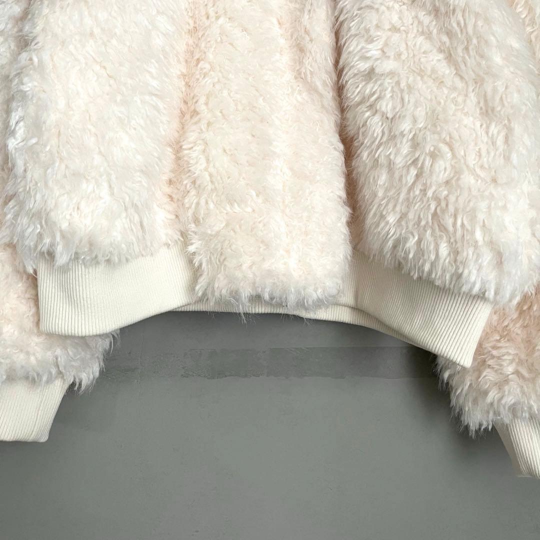 新品タグ付き⭐︎CADUNE カデュネ　ボアブルゾン　川上桃子　ファー　36