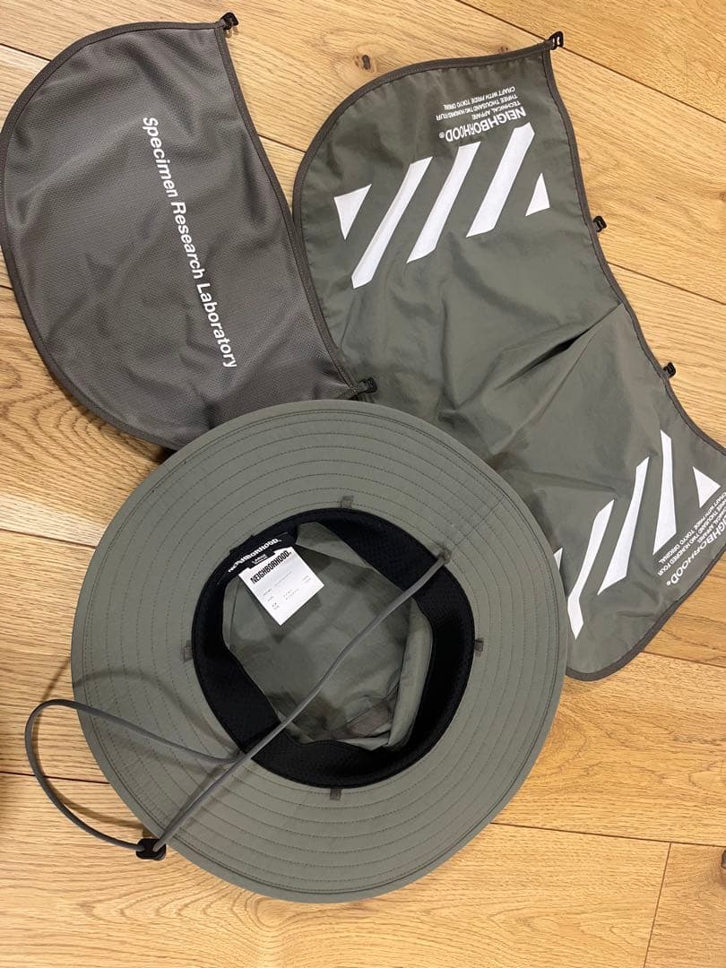 NEIGHBORHOOD SRL HAT GRAY Lサイズ