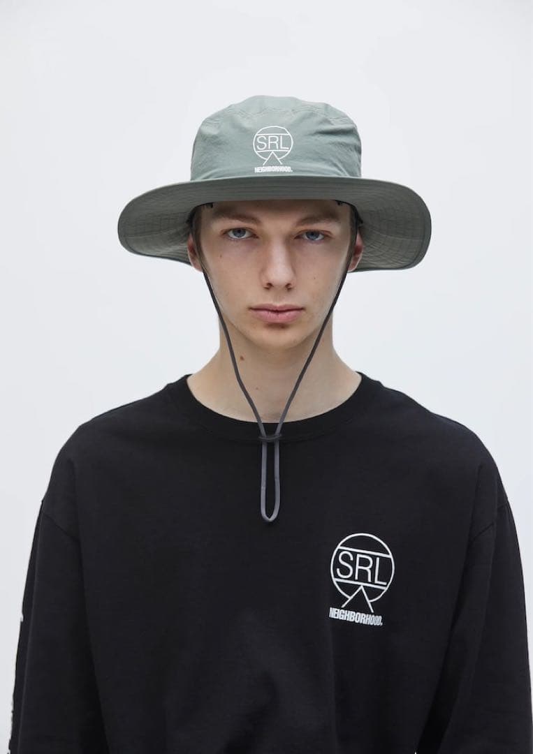 NEIGHBORHOOD SRL HAT GRAY Lサイズ