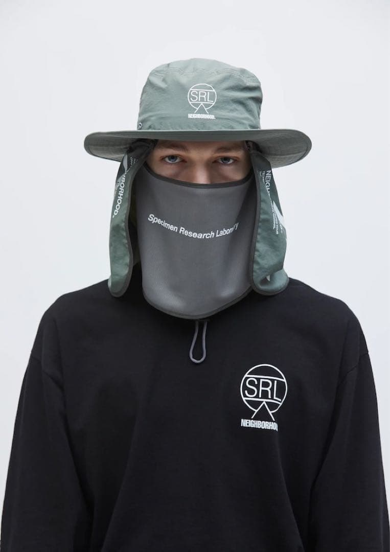 NEIGHBORHOOD SRL HAT GRAY Lサイズ