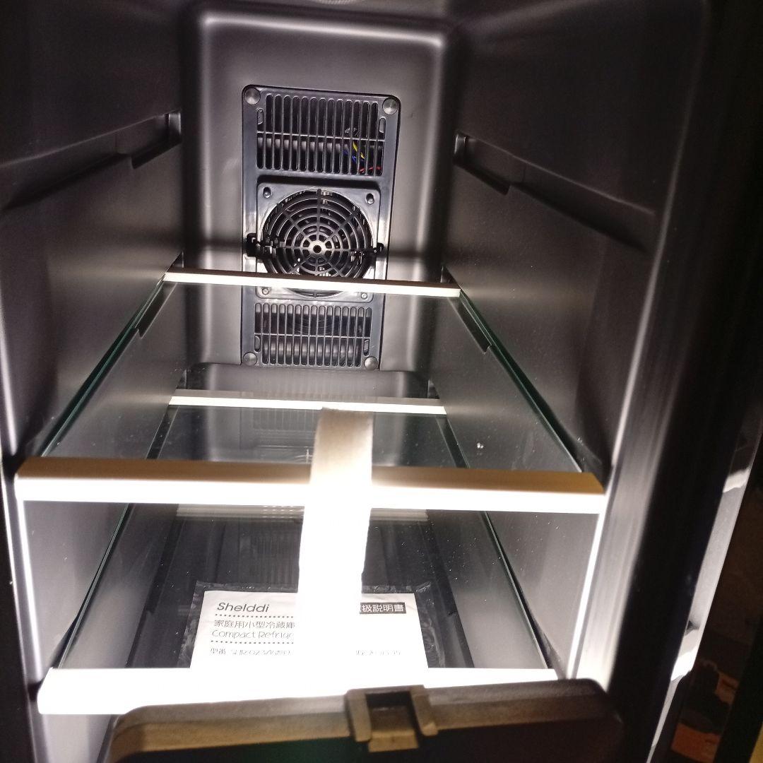 Shelddi 小型冷蔵庫 23L 静音 おしゃれ 省エネ ミニ電子冷蔵庫 一人