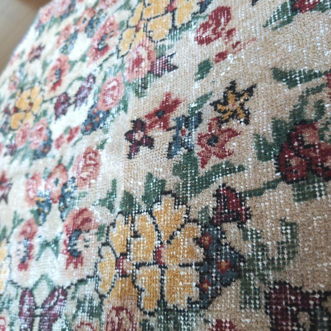 ＊ヴィンテージラグ トルコラグ ラウンドラグ Vintage rug 03＊