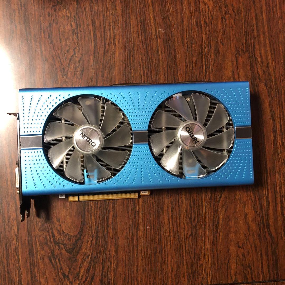 グラフィックボード・グラボ・ビデオカード Sapphire Nitro+ RX590 8G Spetial Edition