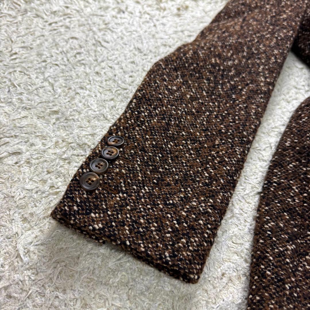 極美品★近年 MAXMARA 最高級ライン ツイード テーラードジャケット 42