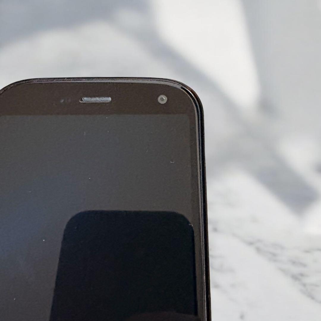 【美品】docomo らくらくスマートフォン F-52B ネイビー