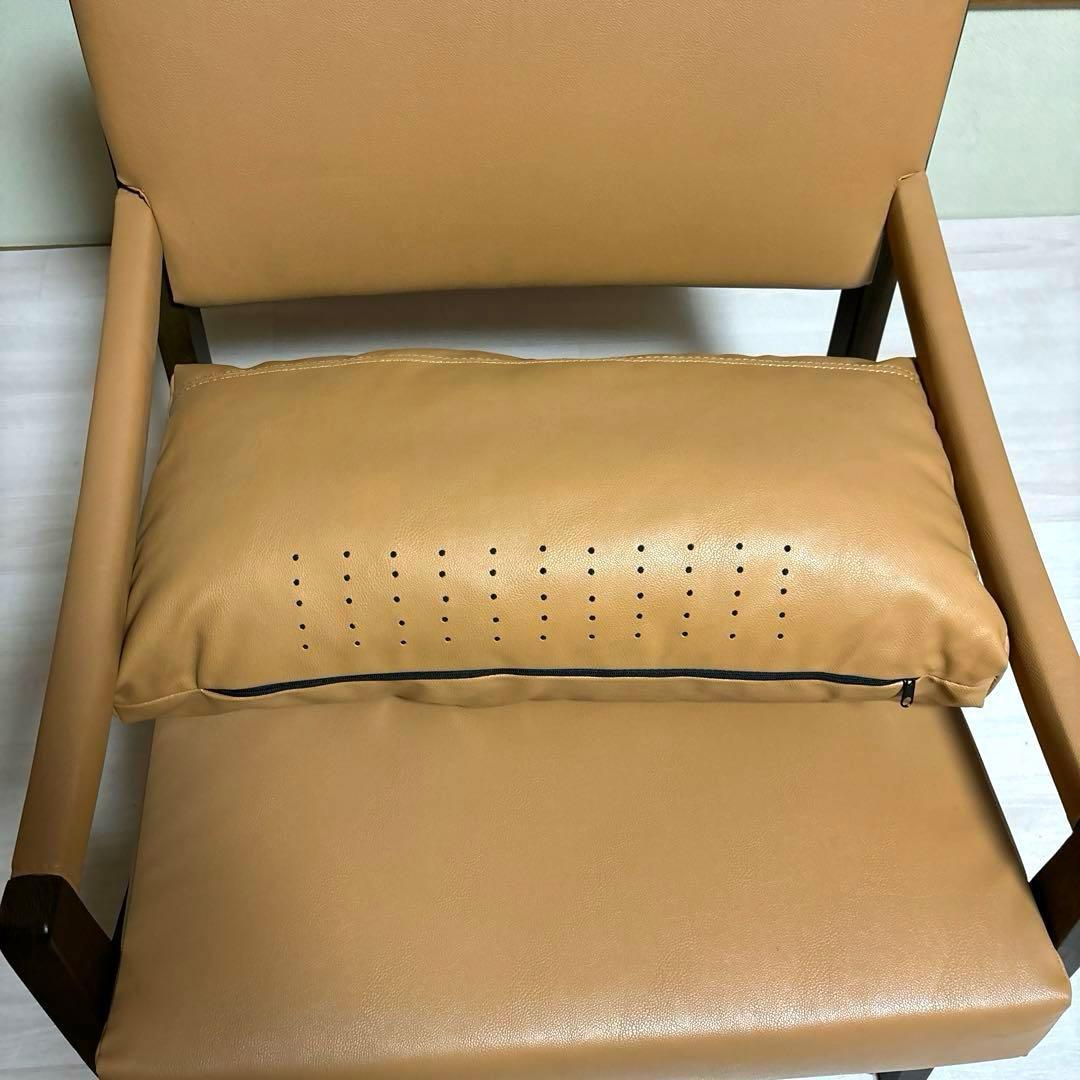 【専用商品となります】　　　　　　　　　NOCE アームソファ レザー ブラウン