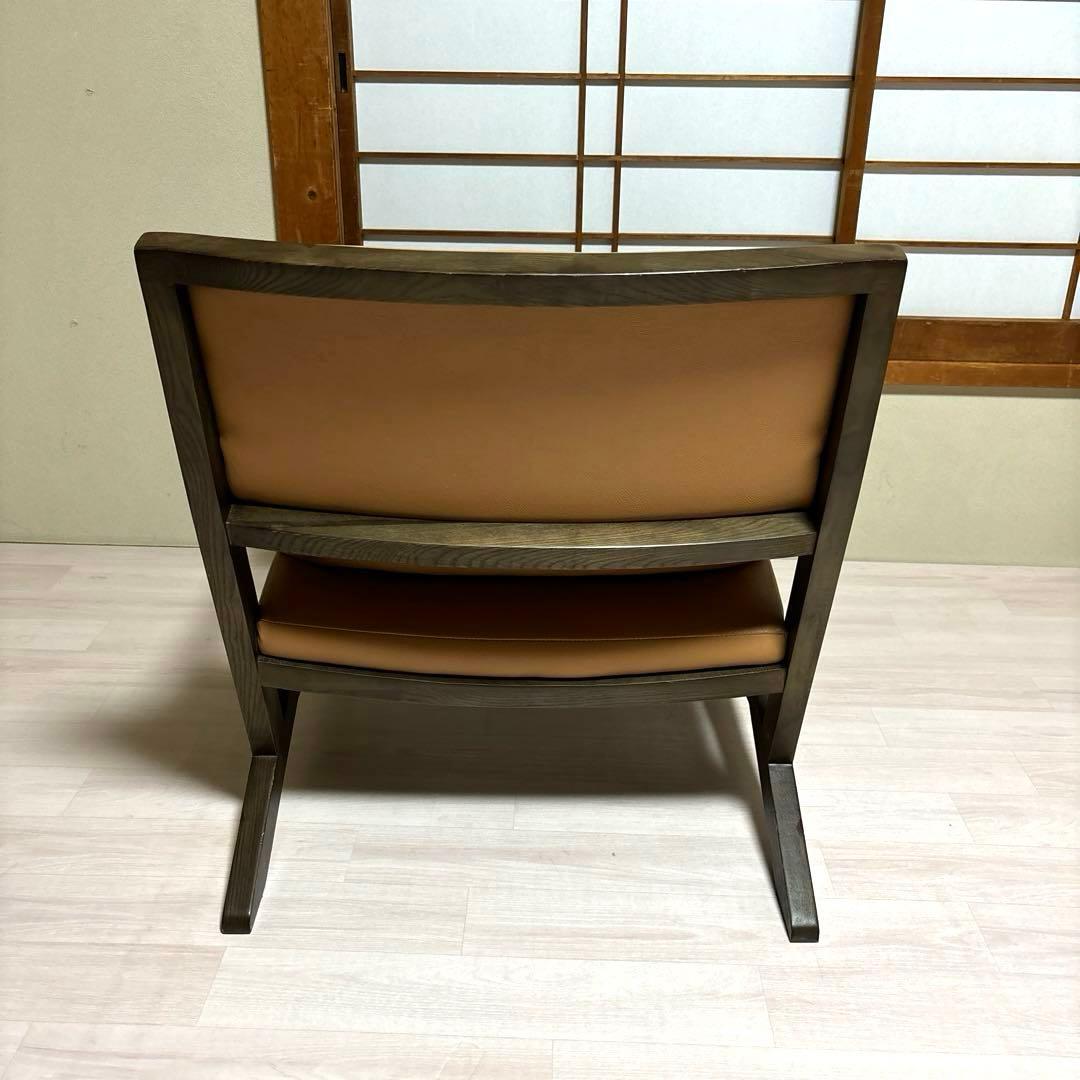 【専用商品となります】　　　　　　　　　NOCE アームソファ レザー ブラウン