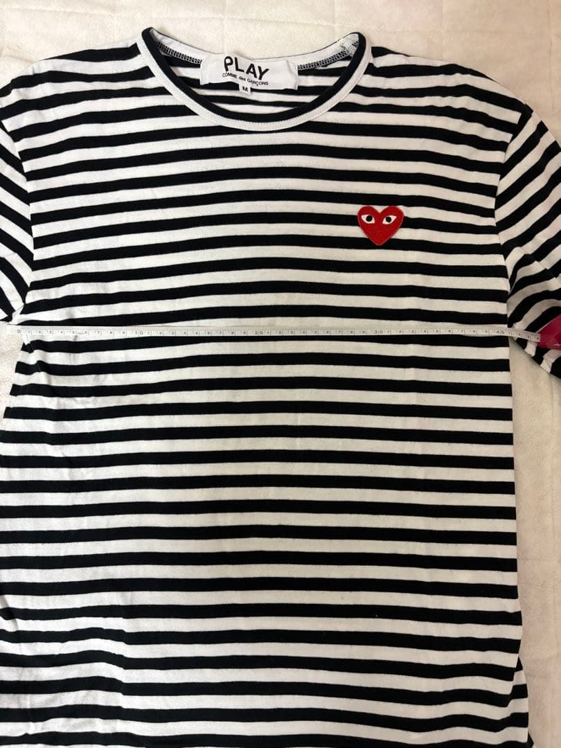PLAY COMME des GARCONS ギャルソン ボーダー　Tシャツ M