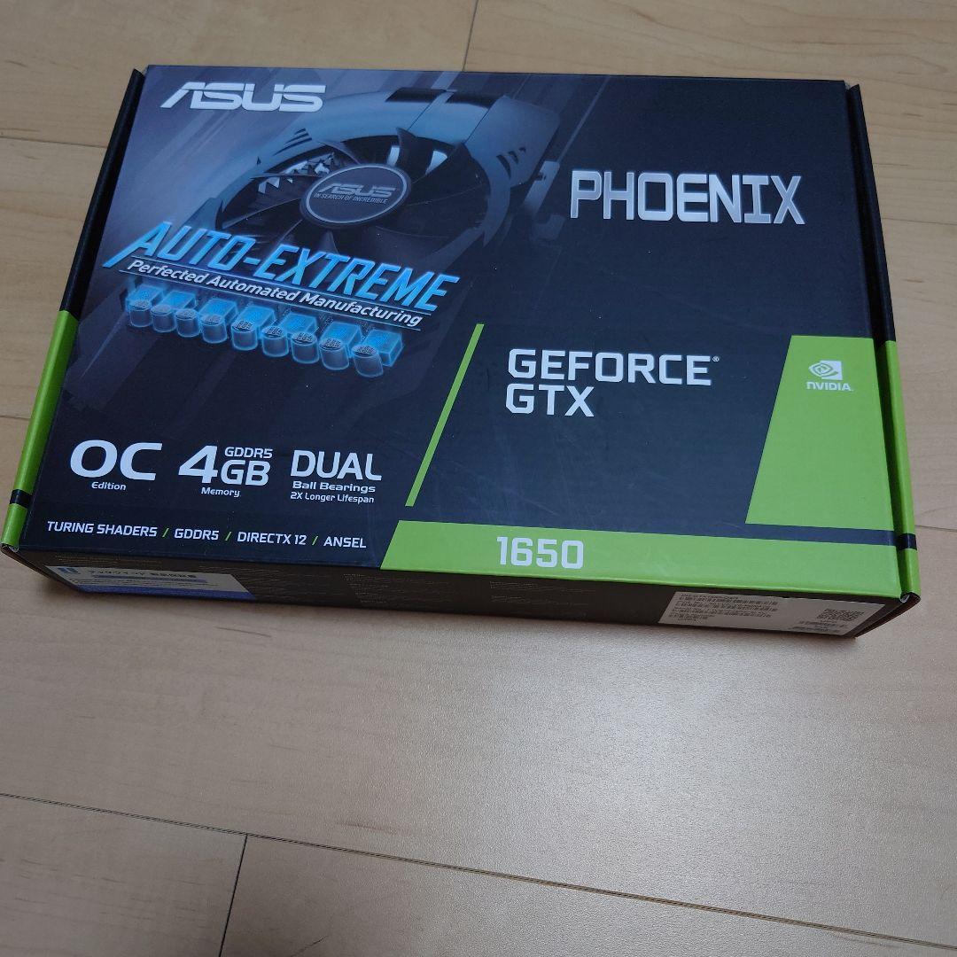 グラフィックボード・グラボ・ビデオカード ASUS PHOENIX GeForce GTX 1650 OC 4GB