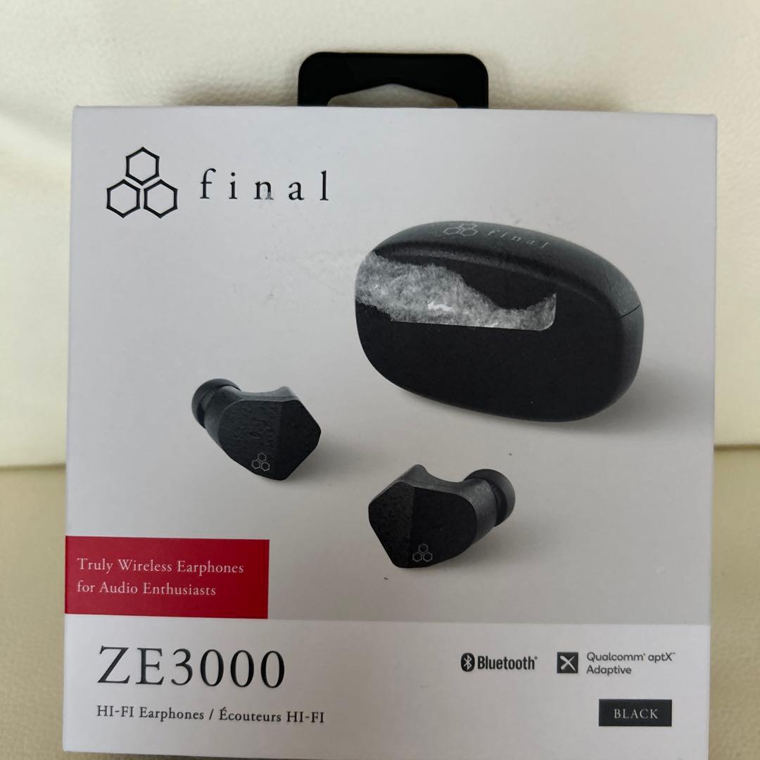 final 　ZE3000 ワイヤレスイヤホン Bluetooth ブラック