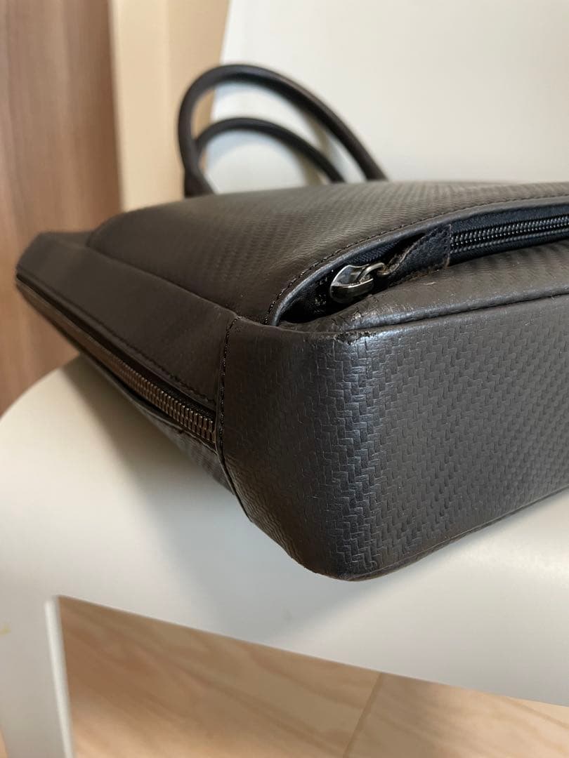 dunhill ダンヒル　シャーシ　ブリーフケース　カーボン　黒　ビジネスバッグ