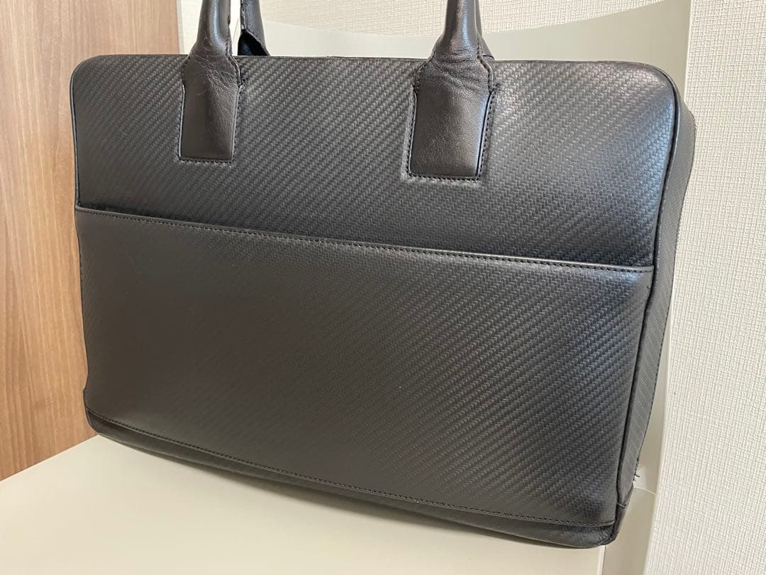dunhill ダンヒル　シャーシ　ブリーフケース　カーボン　黒　ビジネスバッグ