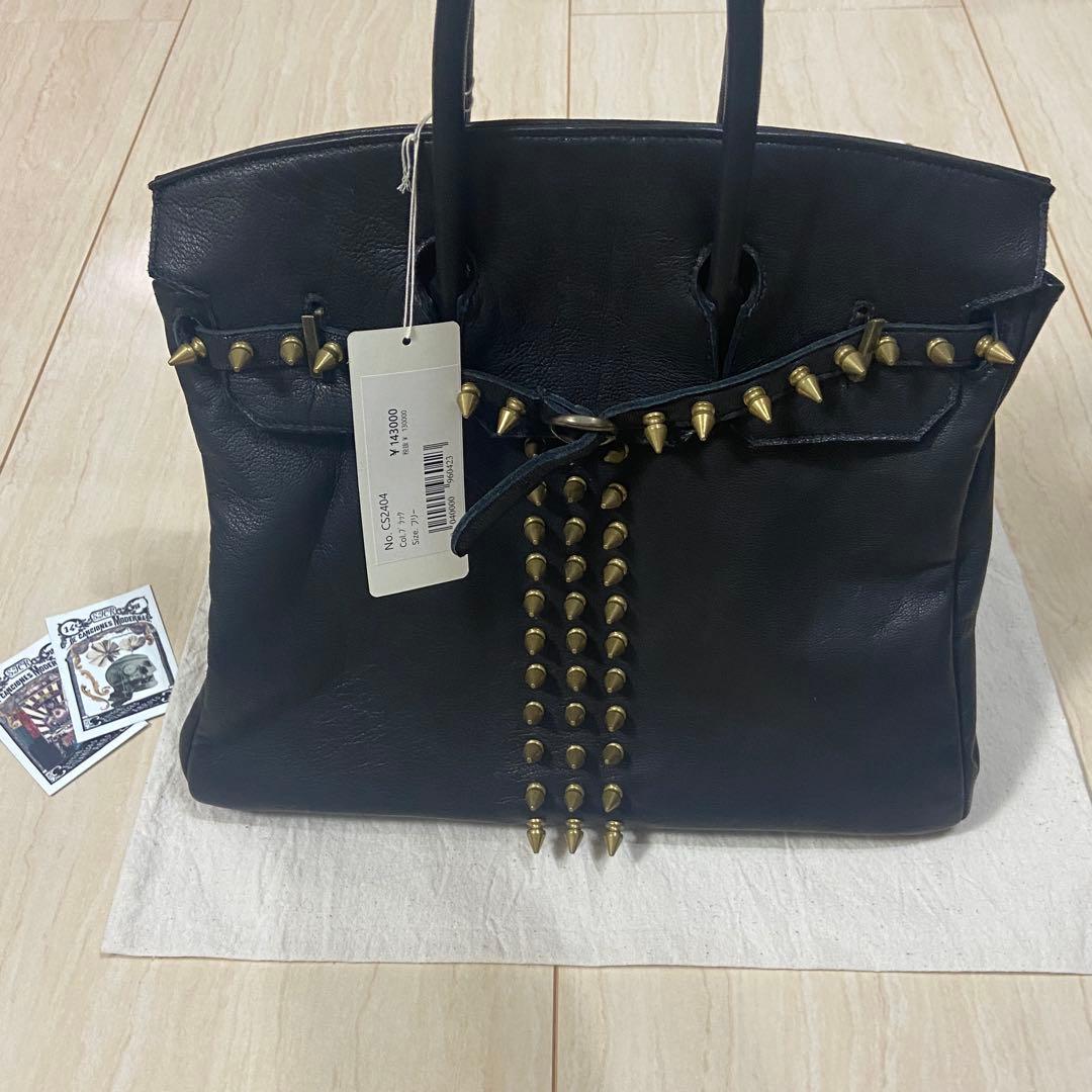 新品■定価14万一点物Share Spirit Punk Bag バッグ