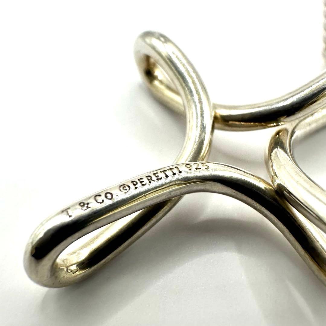 美品✨ティファニー エルサペレッティインフィニティ クロス ネックレス シルバー