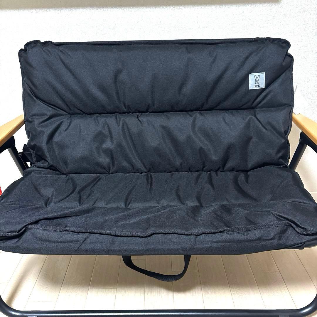 美品DOD グッドラックソファ 黒