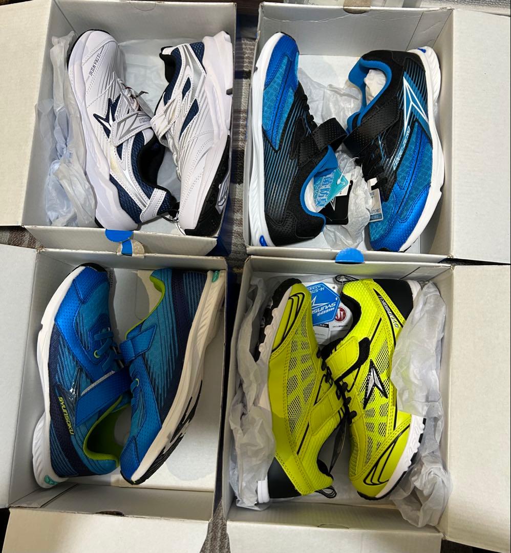 俊足　21センチ、21.5センチ、22センチ　4足セット　新品　未使用品