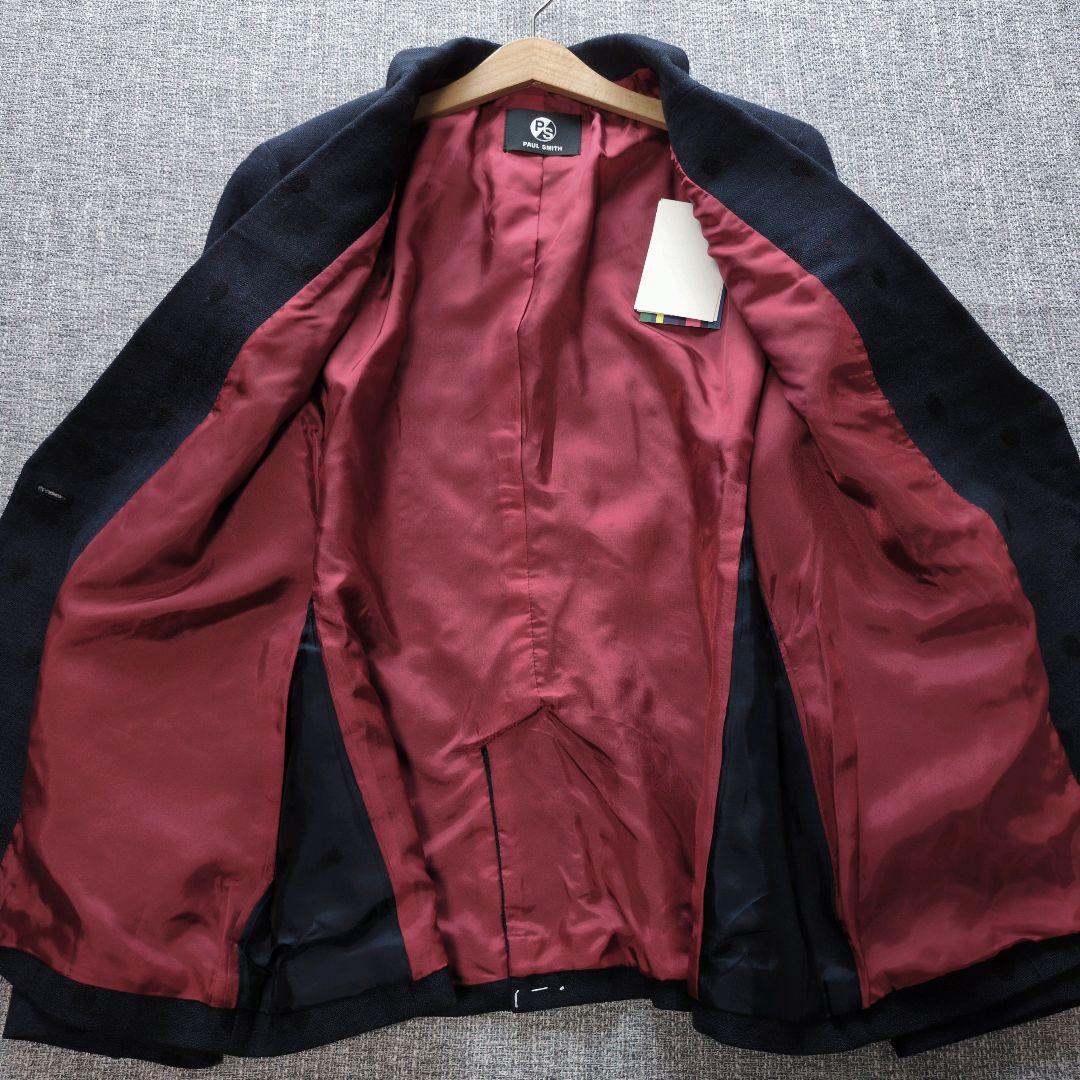 ポールスミス　新品タグ付き　水玉　テーラードジャケット　サイズ48L