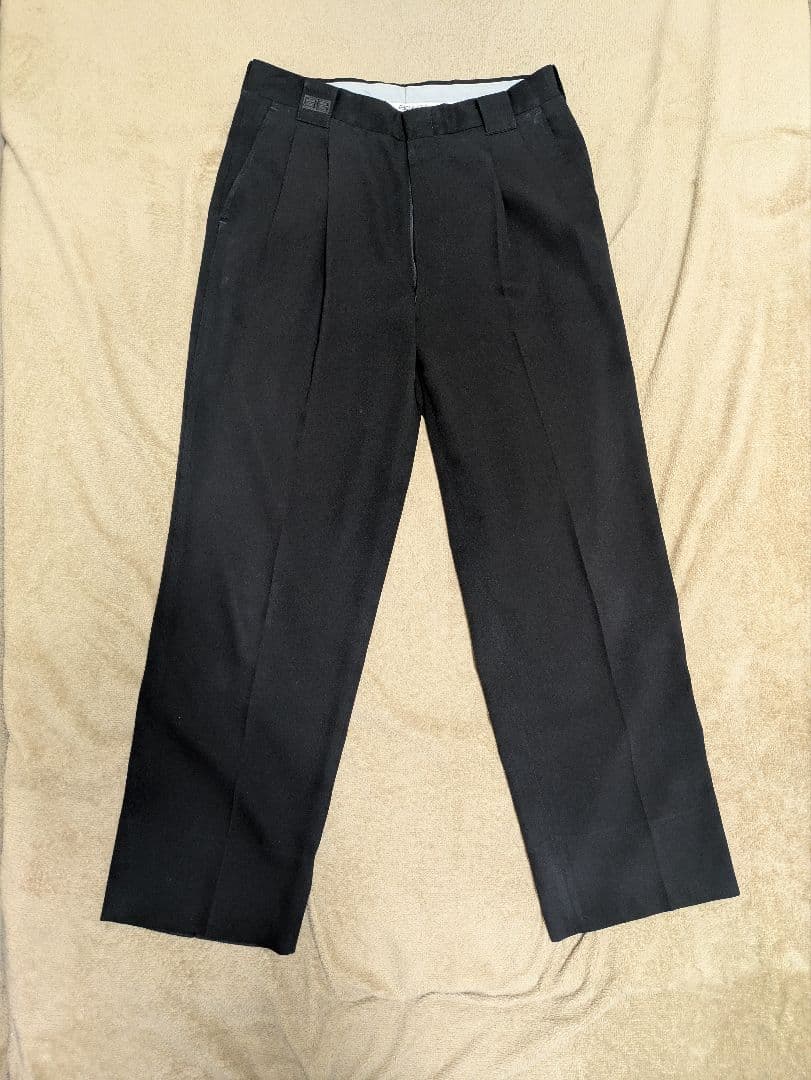 BALENCIAGA　スラックス　ブラック